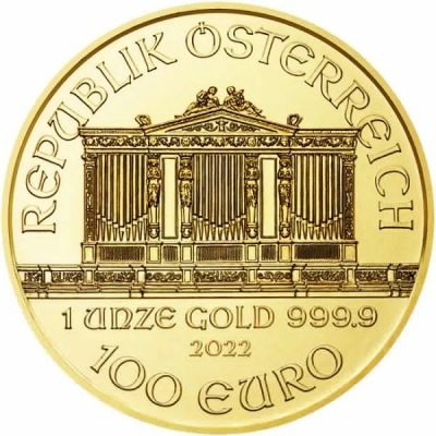 Gold coin Wiener Philharmoniker 1 Ounce 