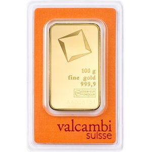 Gold Bar Valcambi  100 g 