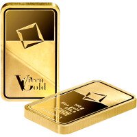 Gold bar Valcambi 100 g - Green gold