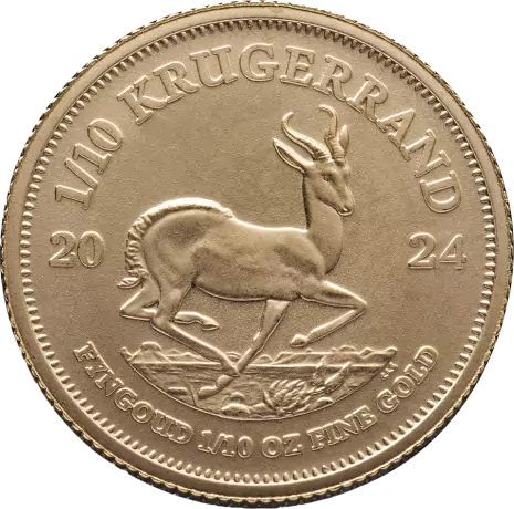 Zlatá mince Krugerrand 2024, 1/10 oz