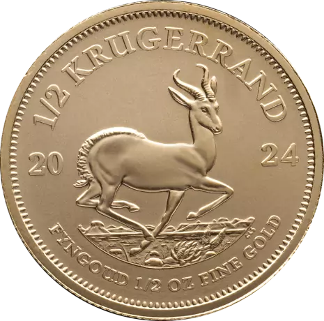 Zlatá mince Krugerrand 2024, 1/2 oz