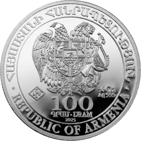 Stříbrná mince Noemova archa 1/4 oz, 2026