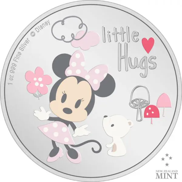Disney mince narození - Děvče, 1 oz stříbra