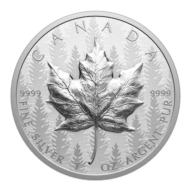 Maple Leaf 2024, ultra vysoký reliéf, 1 oz stříbra