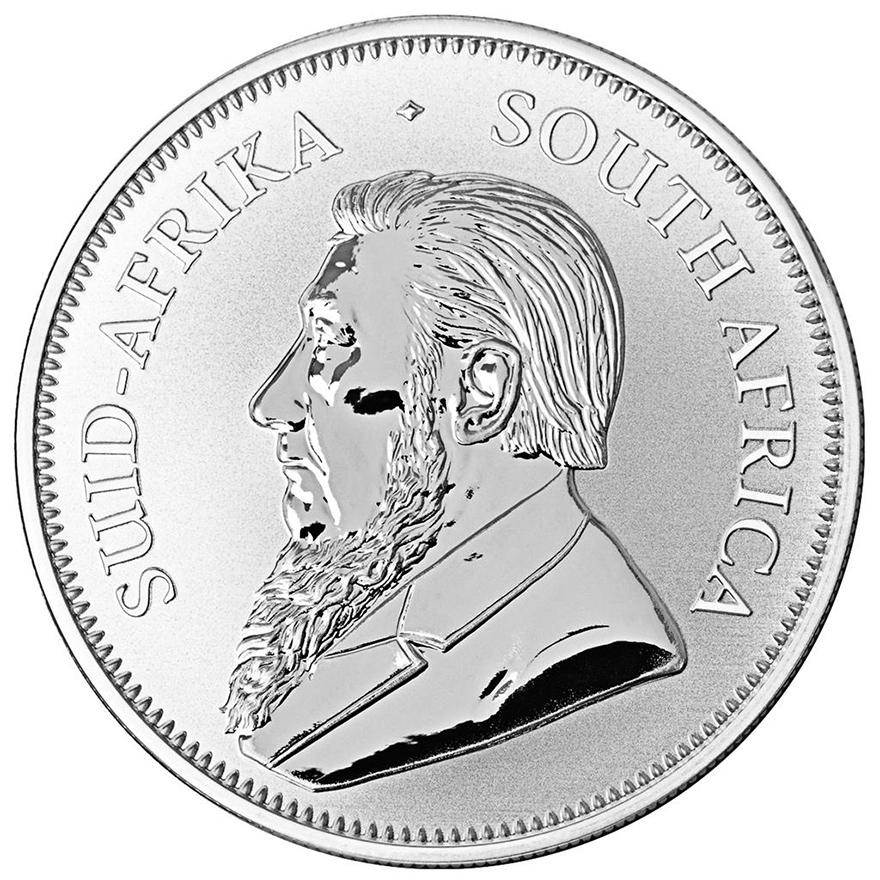 Stříbrná mince Krugerrand  1 oz různé roky