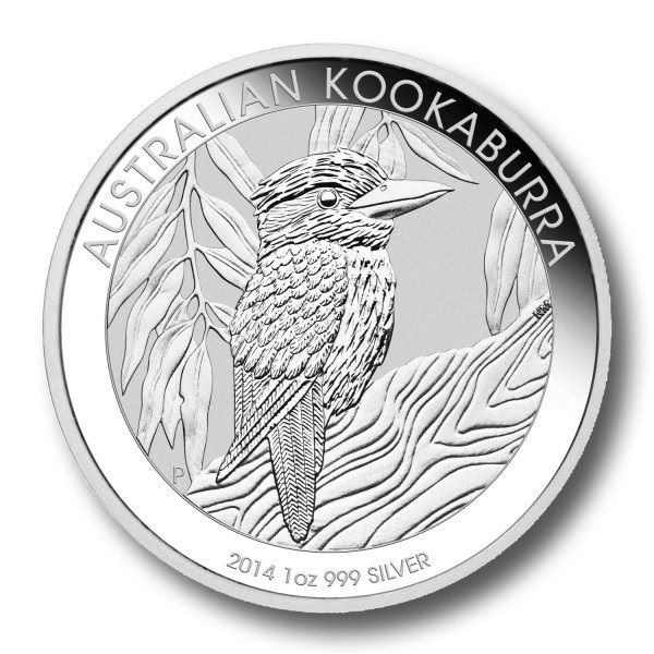 Stříbrná mince Kookaburra 1 oz - různé roky