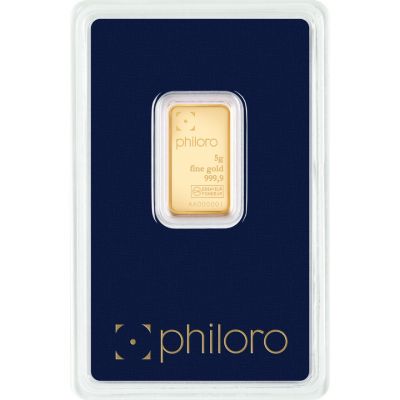 Zlatý slitek Philoro 5 g