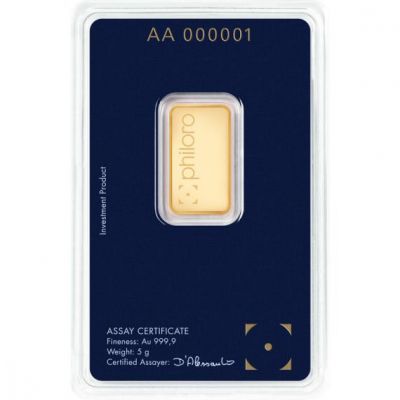 Gold Bar Philoro 5 g