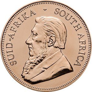 Gold coin Krugerrand 1 Ounce