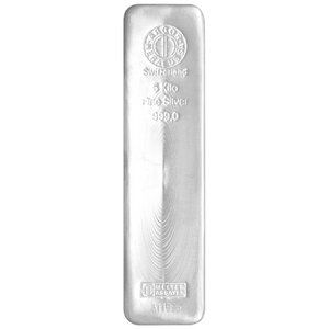 Silver bar Argor Heraeus 5000 g