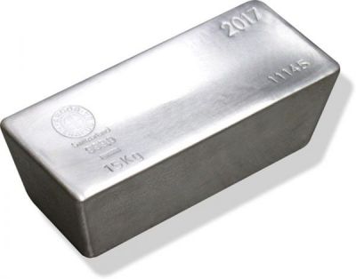 Silver bar Argor Heraeus 15000 grams