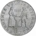 Stříbrná mince - 25 Šilinků 