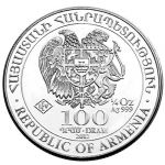 Stříbrná mince Noemova archa 1/4 oz, 2024