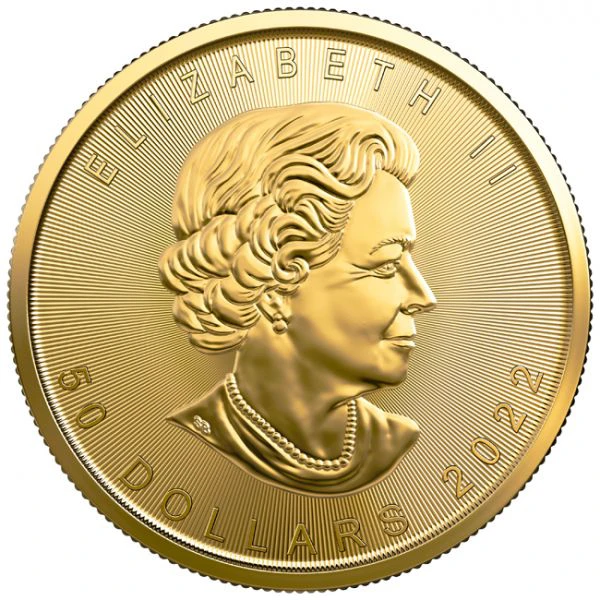 Zlatá mince Maple Leaf 1 Oz 2022