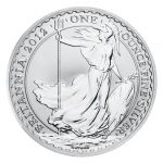 Stříbrná mince Britannia Elizabeth II - různé roky, 1 oz
