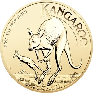 Zlatá mince Klokan 1 Oz 2022