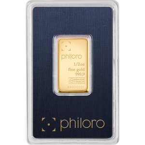 Zlatý slitek Philoro 1/2 Oz  