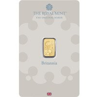 Zlatý slitek 1 g -  Královská mincovna
