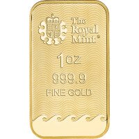 Zlatý slitek Britská královská mincovna, 1 oz