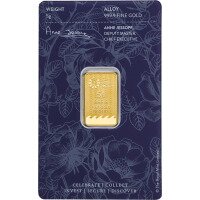Zlatý slitek 5g - Všechno nejlepší - Královská mincovna