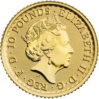 Zlatá mince Británie 1/4 Oz -2022