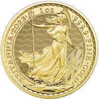 Zlatá mince Britannia Elizabeth II 2023 ,1 oz