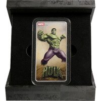 Stříbrný slitek Hulk edice Marvel 1000 g