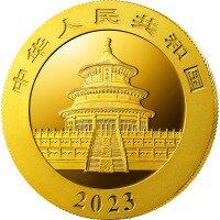Zlatá mince Panda 1 g - 2023
