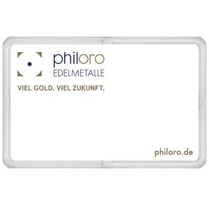 Zlatý slitek Philoro 0,5 g - dárková karta - 