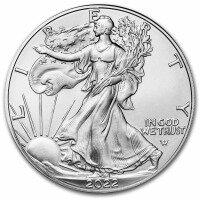 Stříbrná mince American Eagle 2022, 1oz