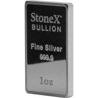 Stříbrná mince StoneX Bar 1 oz