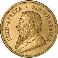 Gold coin Krugerrand 1 Ounce