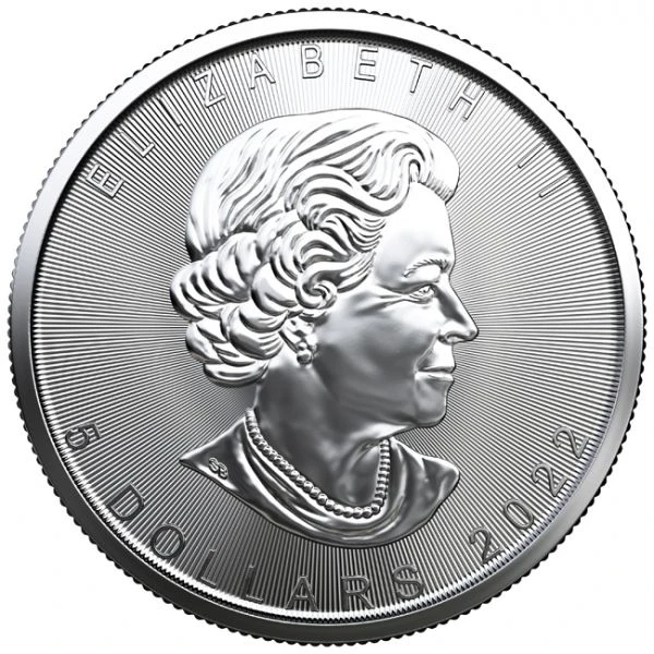 Stříbrná mince Maple Leaf 1 Oz, různé roky