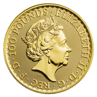 Zlatá mince Britannia Elizabeth II 2023 ,1 oz