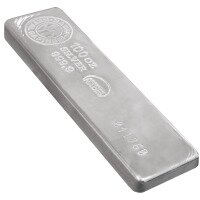 Stříbrný slitek 100 Oz Nadir Metal Rafineri