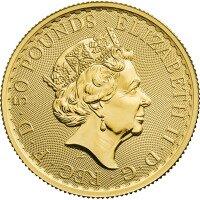 Zlatá mince Británie Elizabeth II 2023 - 1/2 Oz