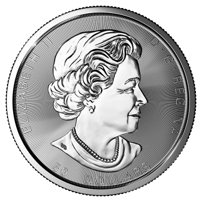 Stříbrná mince Maple Leaf - různé roky, 10 oz 