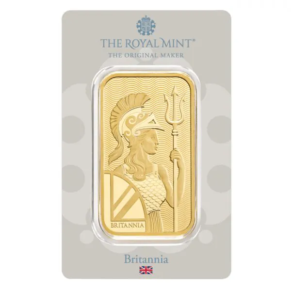 Gold bar 50 g - Royal Mint