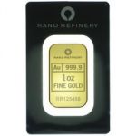 Zlatý slitek Rand Refinery 1 Oz 