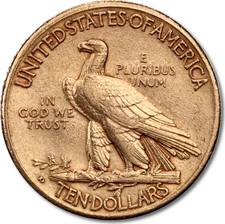 10 dolarů Eagle - Indian Head - zlatá mince 15 g