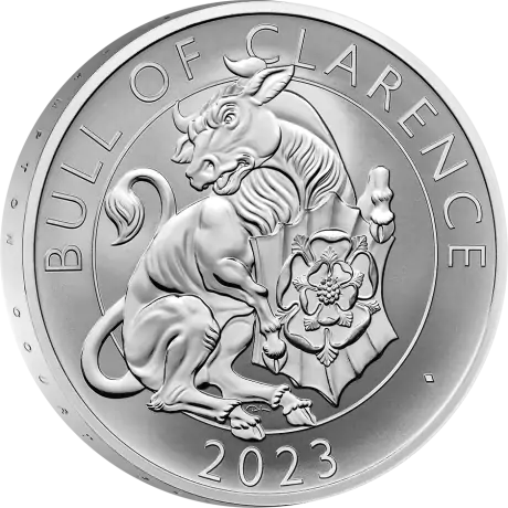 Sada mincí Tudorovská zvířata The Bull of Clarence 2023, 2 oz