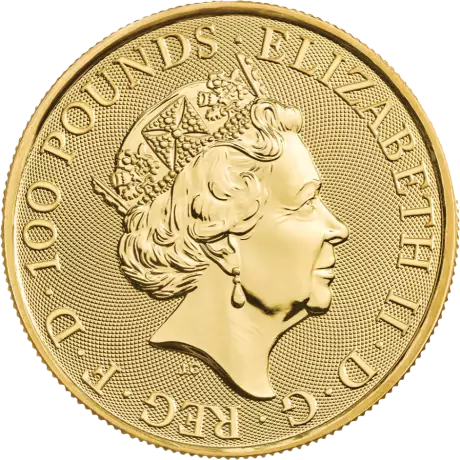 Zlatá mince 1 Oz Tudorovská zvířata Yale of Beaufort | 2023