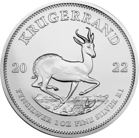 Stříbrná mince Krugerrand 1 oz - 2023 a různé roky