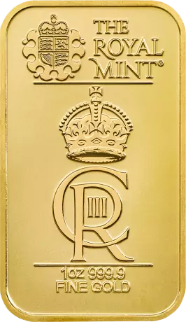 Zlatý slitek Britská královská mincovna - Oslava 2023, 1 oz