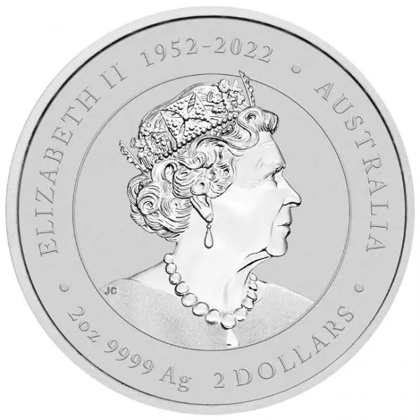 Stříbrná mince Lunární série III - Rok Draka 2024, 2 oz