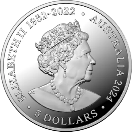Stříbrná mince Koala 2024, 1 oz