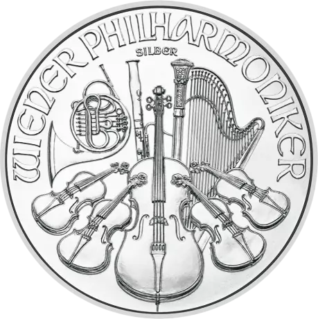Stříbrná mince Vídeňští filharmonici 2024, 1 oz