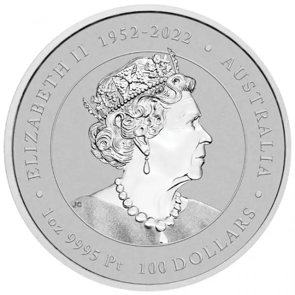 Platinová mince Rok Draka 2024 Lunární serie III, 1 oz