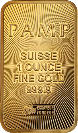 Zlatý slitek PAMP Suisse, 1 oz