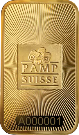 Zlatý slitek PAMP Suisse, 1 oz